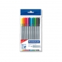 ปากกาหัวเข็ม STAEDTLER รุ่น TRIPLUS FINELINER ชุด 10 สี