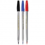 ปากกาเมจิกสีน้ำ ตราม้า H-110  (สีน้ำเงิน,สีแดง,สีดำ)
